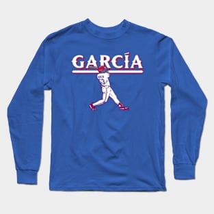 Adolis Garcia Slugger Swing Long Sleeve T-Shirt